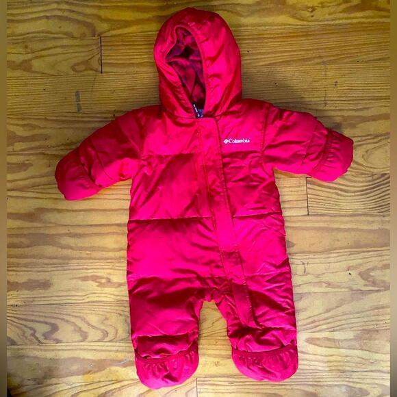 Red Columbia Snowsuit​​ - Picture 1 of 3